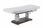 Массажный стол электрический MED-MOS ММКМ-2 (КО-159.1Д) белый/венге, с подогревом ложа